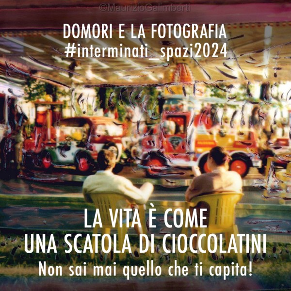 #interminati_spazi2024: La vita è come una scatola di cioccolatini. Non sai mai quello che ti capita.